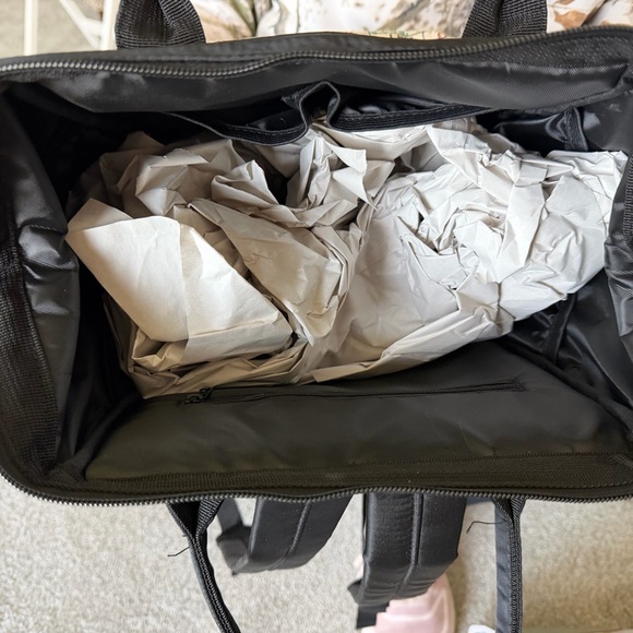 Library Card Canvas Backpack - Picture 3 of 3